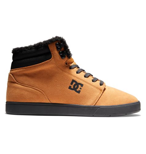 DC Shoes Crisis 2 Hi Wnt - High Top Leather Winterized Shoes for Men - DC Shoes UK - Modalova