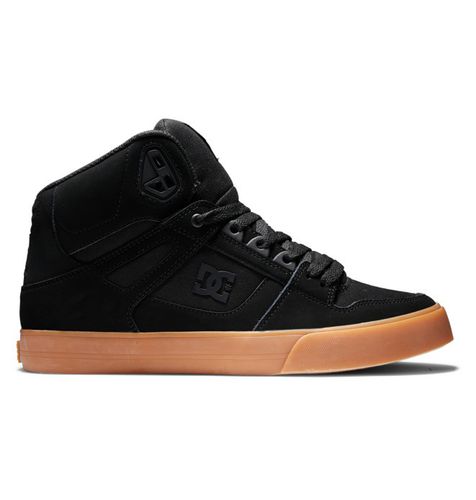 DC Shoes Pure High-Top - Leather High-Top Shoes for Men - DC Shoes UK - Modalova