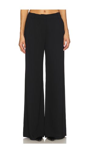 Pantalón saddler en color negro talla L (también en M, S) - Amanda Uprichard - Modalova