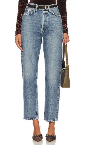 Pantalones anchos de tiro medio 90s en color denim claro talla 31 (también en 33) - AGOLDE - Modalova