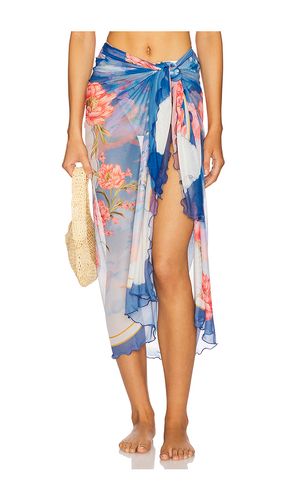 Agua Bendita Marine Sarong en Blue - Agua Bendita - Modalova