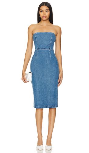 Vestido midi vanda en color denim-medium talla 2 (también en 4) - Bardot - Modalova