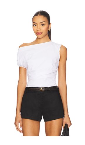 Poplin Off Shoulder Top en . Taille L. Also en M, S, XL/1X, XXXL/3X, XXXXL/4X - Good American - Modalova
