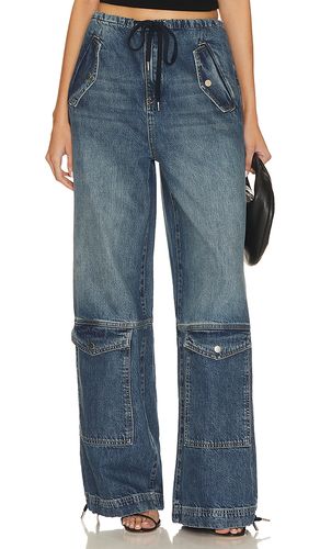 Alix Wide Leg Drawstring Cargo Jeans en -. Taille S. Also en XS - GRLFRND - Modalova
