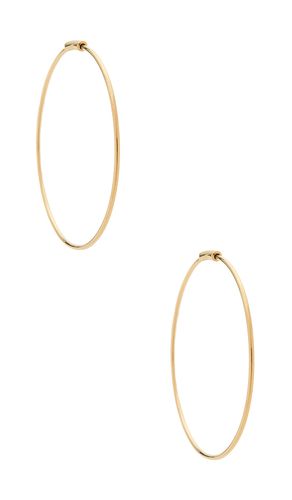 The Perfect Gold Hoop Earrings in - EF COLLECTION - Modalova