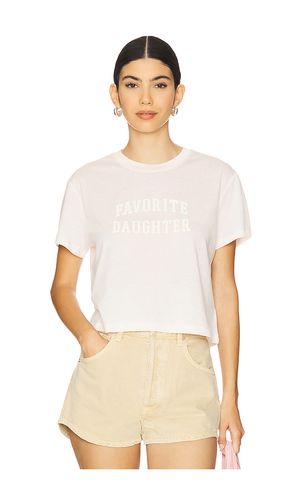 Cropped Collegiate Tee in . Taglia M. Also in S, XS - Favorite Daughter - Modalova
