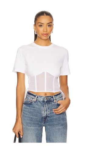 Sabrina Corset T-Shirt in . Size XS. Also in S, M, L - fleur du mal - Modalova