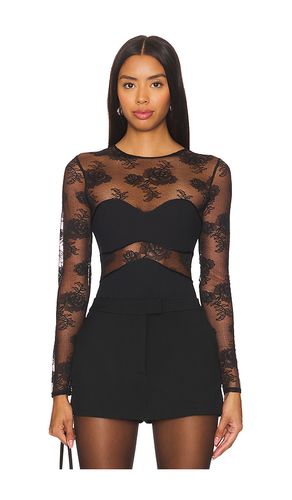 Bouquet Lace And Jersey Bodysuit in . Size XS. Also in S - fleur du mal - Modalova