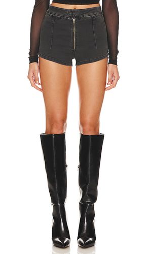 X We The Free Honeycomb Denim Brief In Graphite in . Taglia 30. Also in 32 - Free People - Modalova