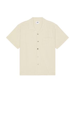 Curtis Woven Seersucker Shirt in . Taglia L. Also in M - Obey - Modalova