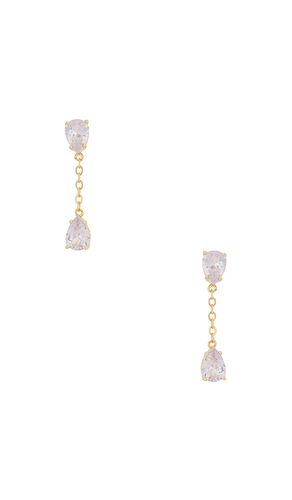 Pendientes sienna en color oro metálico talla all - Lovers and Friends - Modalova