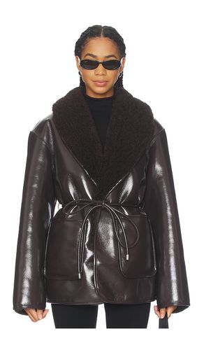 Chaqueta neriah en color chocolate talla L (también en M, S, XL) - L'Academie - Modalova