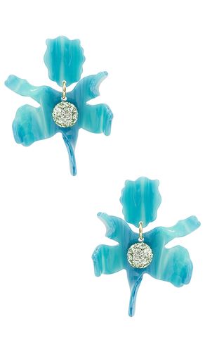 Small Crystal Lily Earring in - Lele Sadoughi - Modalova