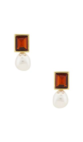 Aegean Pearl Drop Earring in - Lele Sadoughi - Modalova