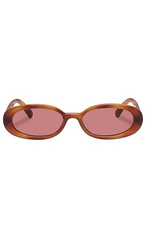 Gafas de sol outta love en color marrón talla all - Le Specs - Modalova