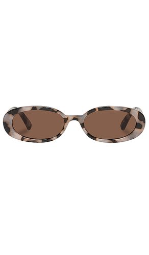 Gafas de sol outta en color marrón talla all - Le Specs - Modalova