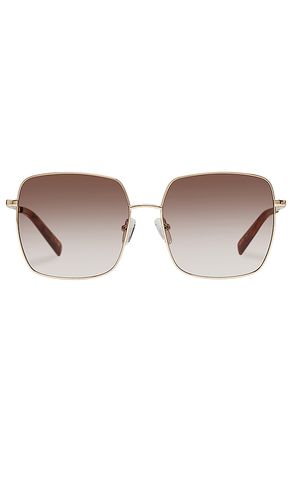 Gafas de sol cherished en color oro metálico talla all - Le Specs - Modalova