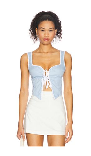 Amelie Tie Front Top en . Taille L. Also en M, S, XL, XS - MORE TO COME - Modalova