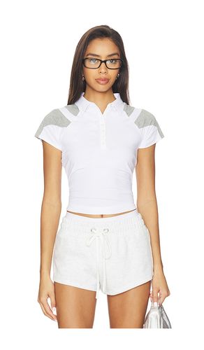 Page polo top en color blanco talla L (también en M, S, XL, XS) - Miaou - Modalova