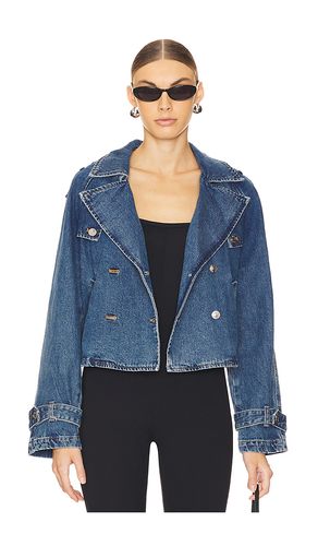 Chaqueta sirus en color denim-medium talla S (también en XL) - Steve Madden - Modalova