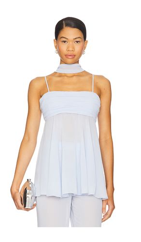 Tamara top en color azul talla M (también en S, XS) - SEROYA - Modalova