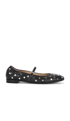 Zapatillas de ballet claris stud en color negro talla 8.5 (también en 9) - Stuart Weitzman - Modalova