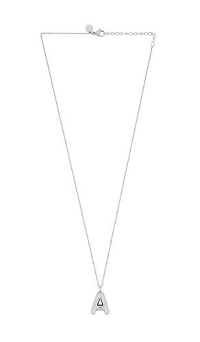 Bubble Initial Necklace in . Size A. Also in I, R, S - petit moments - Modalova