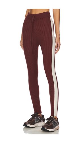 Aiden knit legging en color burgundy talla S (también en XS) - Varley - Modalova