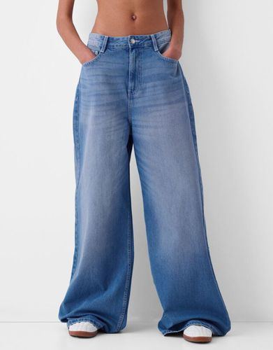Jeans Mega Baggy Mujer 38 - Bershka - Modalova