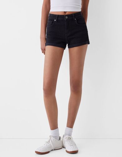 Short Denim Roll Up Bskteen 32 - Bershka - Modalova