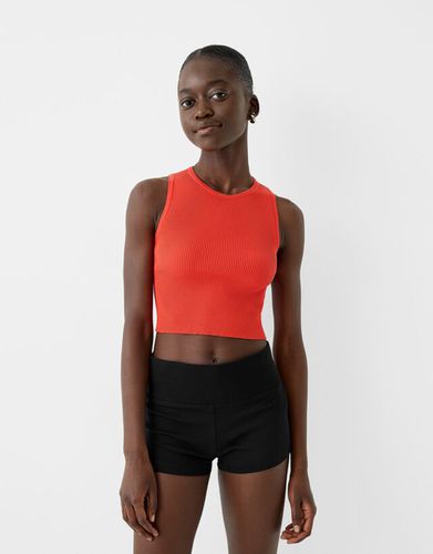 Bershka Short Mini Mujer M Negro - Bershka - Modalova