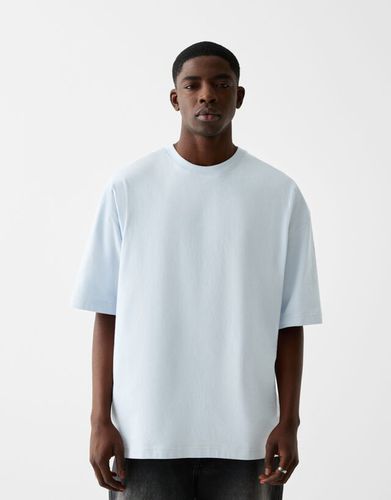 Camiseta Manga Corta Oversize Hombre Xxl - Bershka - Modalova