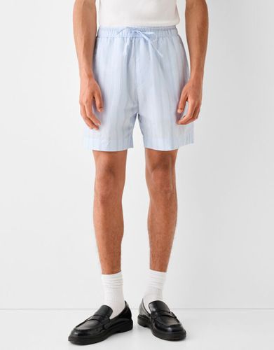 Bermuda Jogger Rayas Hombre M - Bershka - Modalova