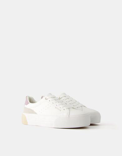 Zapatillas Combinadas Mujer 39 - Bershka - Modalova