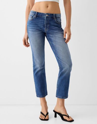 Jeans Cropped Flare Mujer 34 - Bershka - Modalova