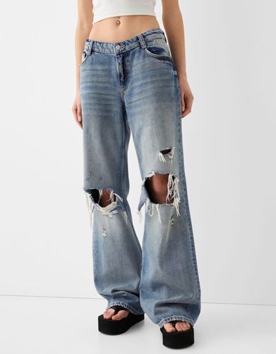 Pantalones rotos bershka discount mujer