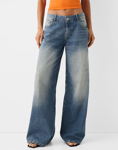 Jeans Baggy Low Waist Mujer 44 - Bershka - Modalova