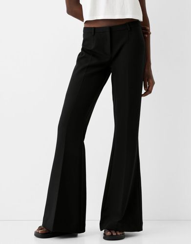 Pantalón Maxi Flare Mujer 38 - Bershka - Modalova