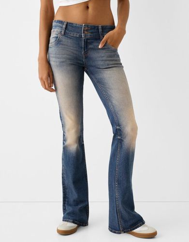 Jeans Bootcut Low Waist Mujer 40 - Bershka - Modalova