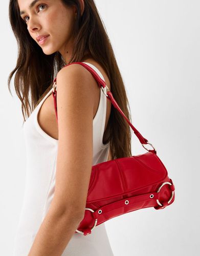 Bolso De Hombro Doble Arandela Mujer - Bershka - Modalova