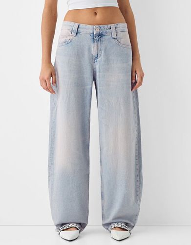 Jeans Baggy Balloon Mujer 34 - Bershka - Modalova