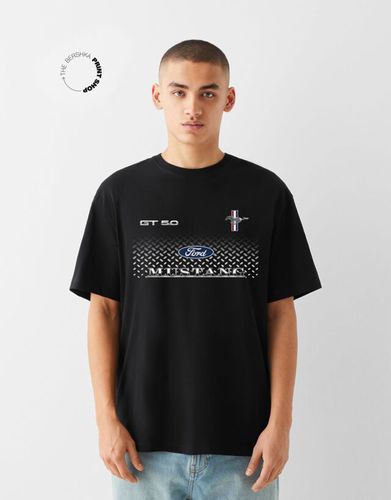 Camiseta Ford Manga Corta Hombre Xxs - Bershka - Modalova
