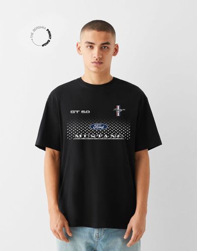 Camiseta Ford Manga Corta Hombre Xs - Bershka - Modalova