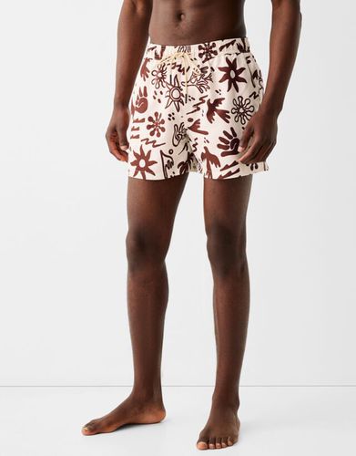 Bañador Print Hombre M - Bershka - Modalova