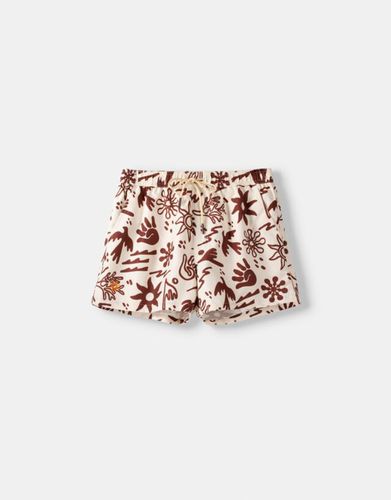 Bañador Print Hombre S - Bershka - Modalova