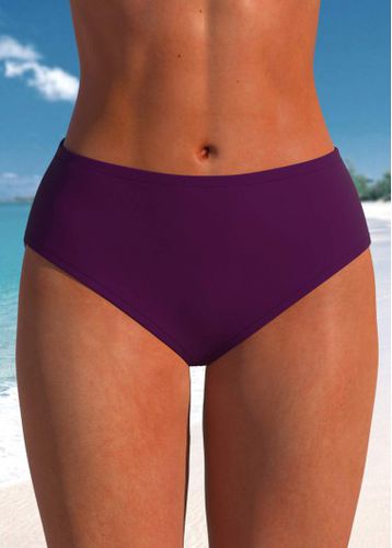 Mid Waisted Dark Purple Bikini Bottom - unsigned - Modalova