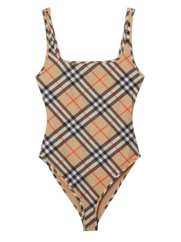 Burberry Check Swimsuit - Burberry - Modalova