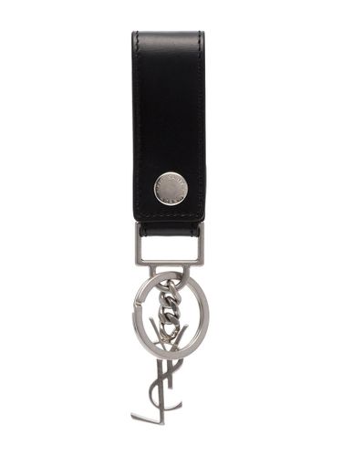 Cassandre Leather Key Holder - Saint Laurent - Modalova