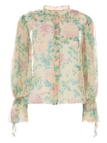 Chloè Printed Silk Blouse - Chloè - Modalova