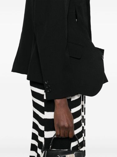 Wool Single-breasted Blazer Jacket - COMME DES GARÇONS COMME DES GA - Modalova